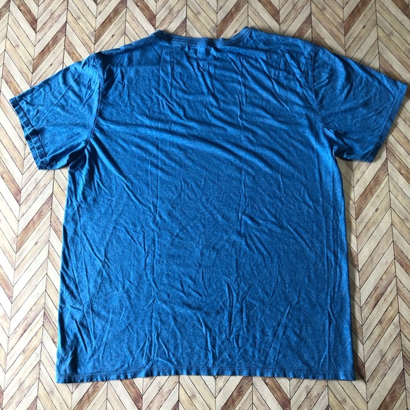Hurley Short Sleeve Crew Neck Tee, Surfer Blue Men’s Size XL - Picture 4 of 5